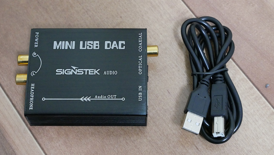 [Signstek]Audio USB-DAC ヘッドフォンアンプ